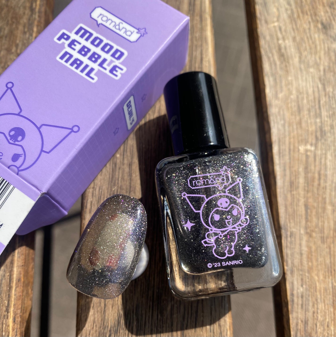 クロミムードペブルネイル/rom&nd/マニキュアを使ったクチコミ(2枚目)