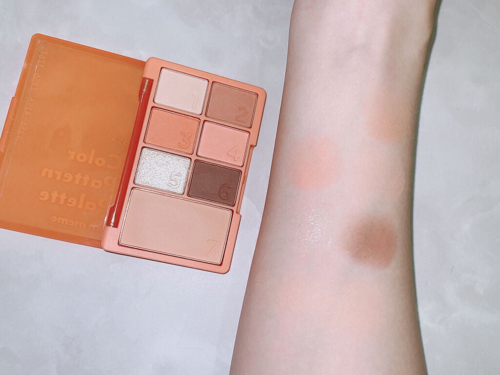 カラーパターンパレット/i’m meme/マルチパレットを使ったクチコミ(3枚目)