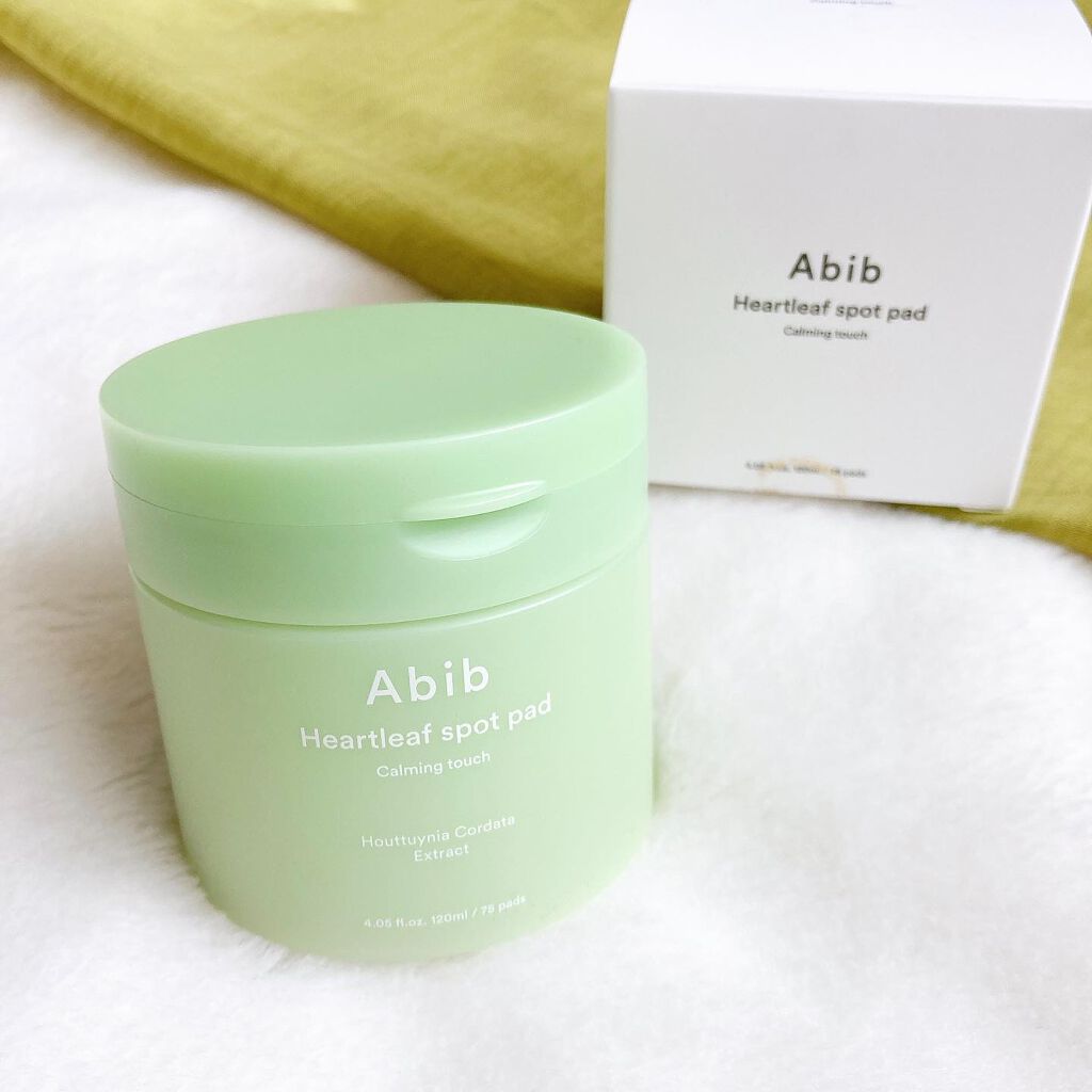 ドクダミカーミングタッチスポットパッド/Abib /トナーパッドを使ったクチコミ（1枚目）