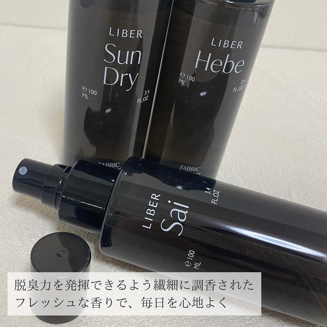 FABRIC PERFUME 1.Sai(best/soap)/LIBER/ファブリックミストを使ったクチコミ(3枚目)