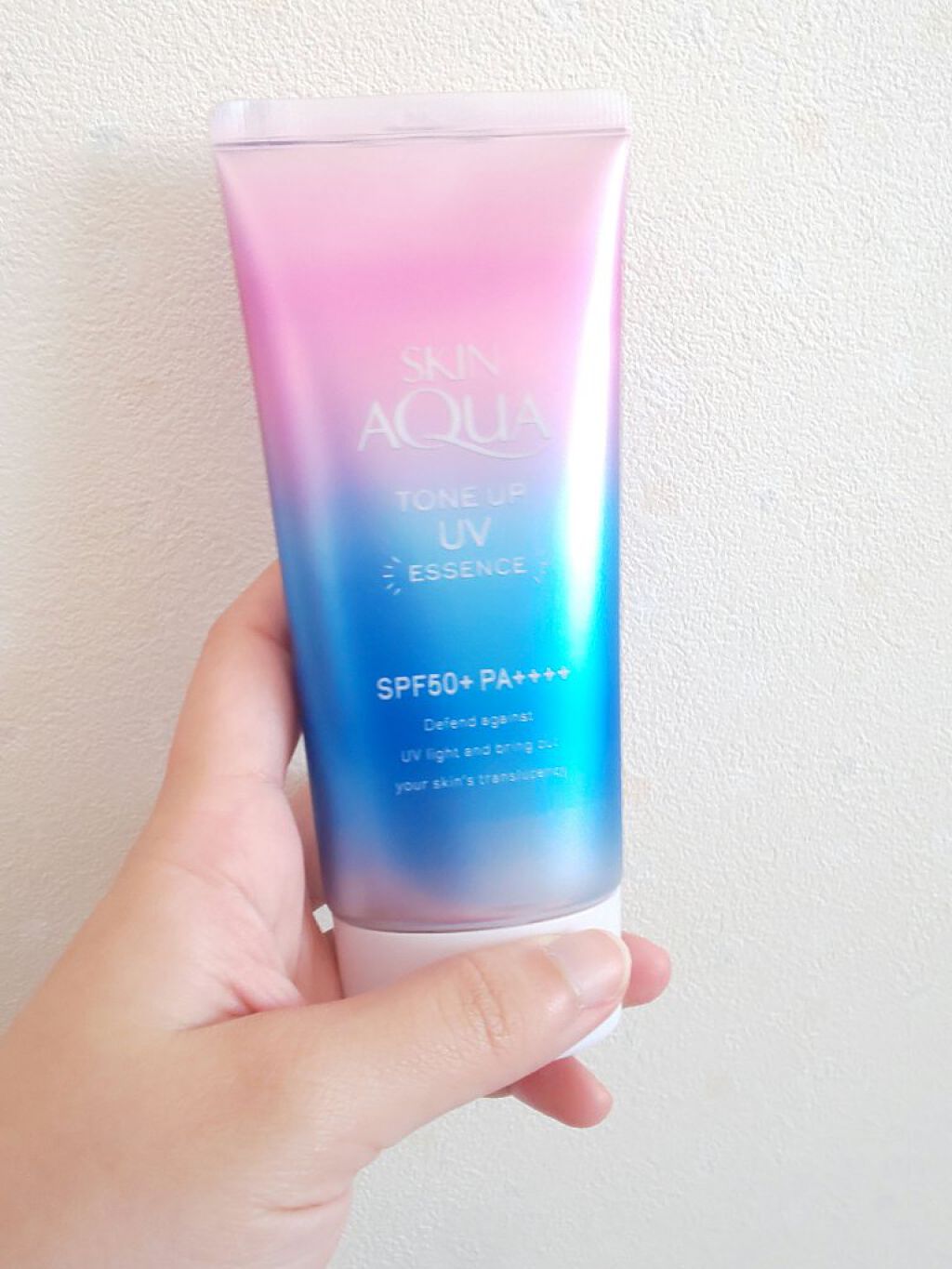 スキンアクア トーンアップUVエッセンス/スキンアクア/日焼け止めクリームを使ったクチコミ（1枚目）
