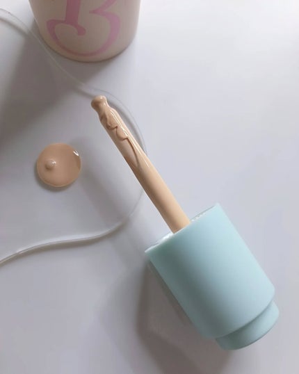 ラディアンスカラーセラム/Likebel/リキッドファンデーションを使ったクチコミ(5枚目)