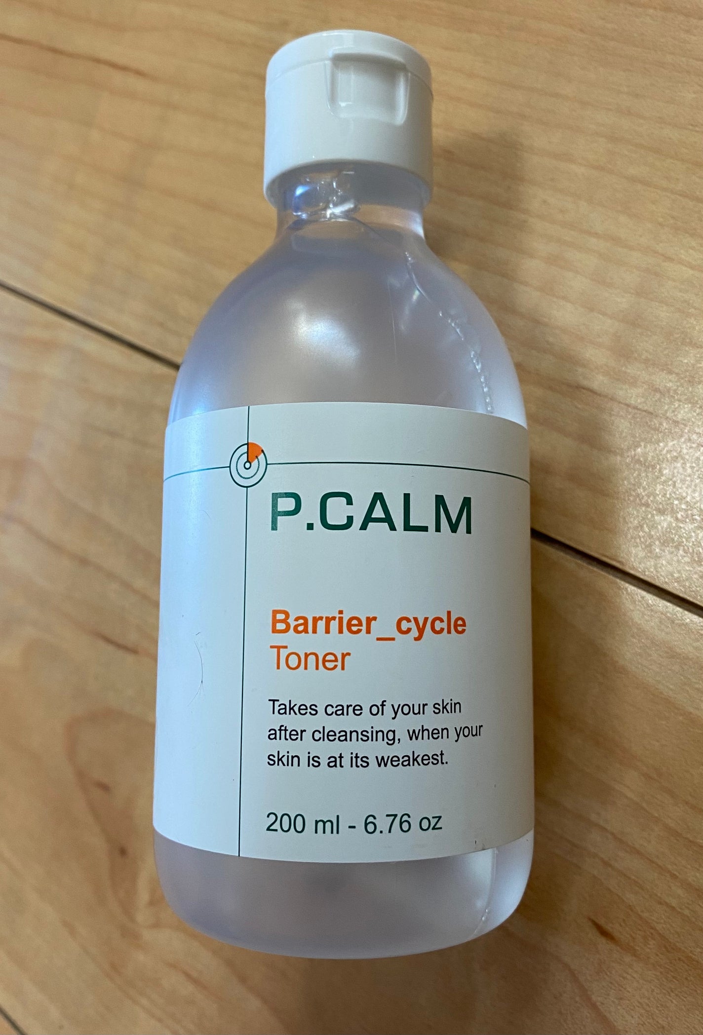 バリアサイクルトナー/P.CALM/化粧水を使ったクチコミ(1枚目)