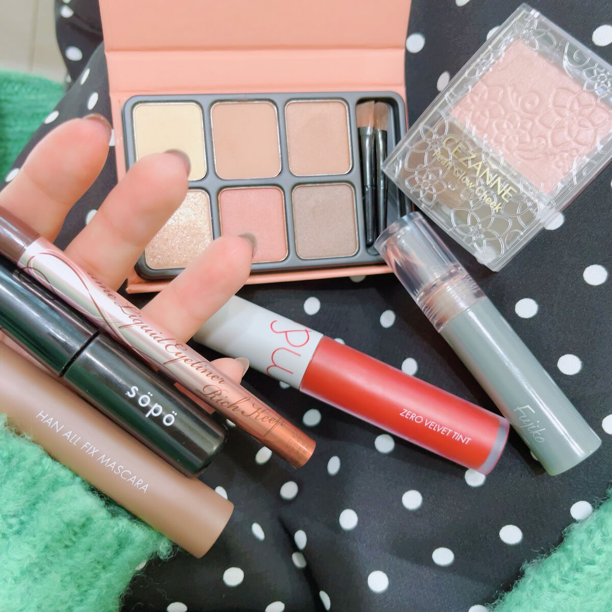 アイカラーパレット/heme/アイシャドウパレットを使ったクチコミ（3枚目）