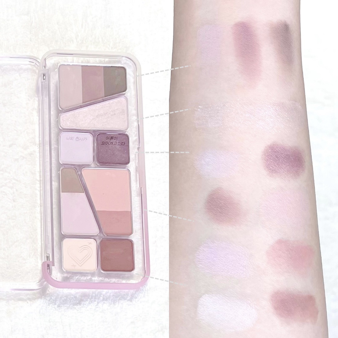 プロ アイ パレット エアー 14 フォーエバー モーブ(FOREVER MAUVE)/CLIO/アイシャドウパレットを使ったクチコミ（2枚目）