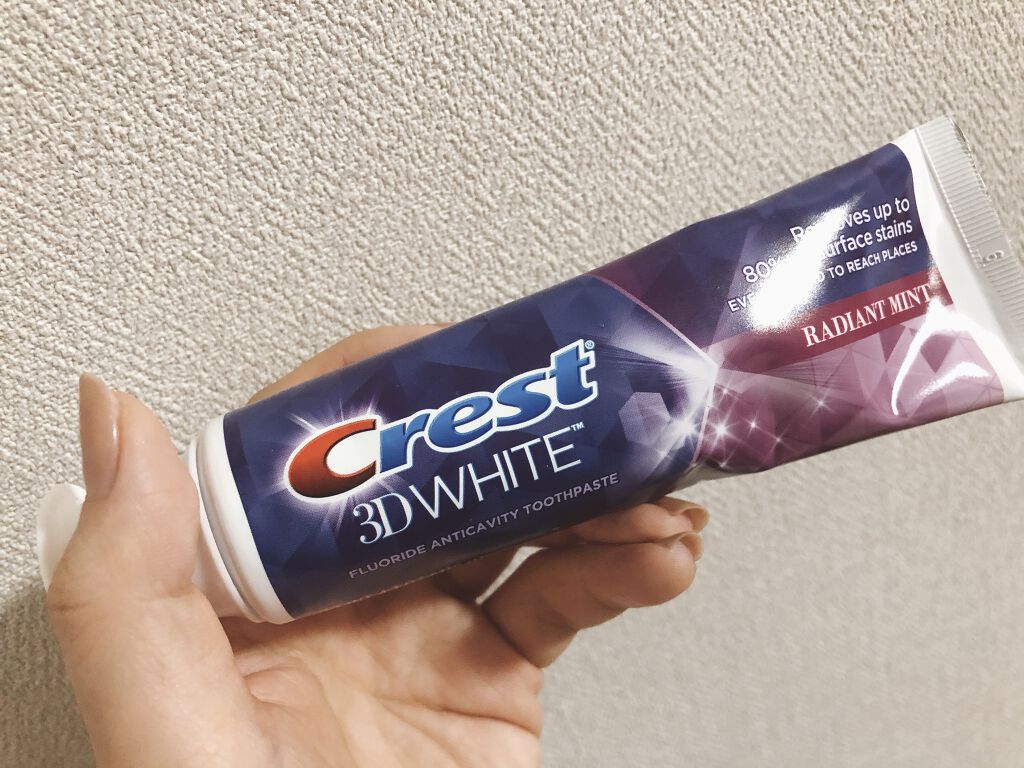 Crest 3D ホワイト/クレスト/歯磨き粉を使ったクチコミ（1枚目）