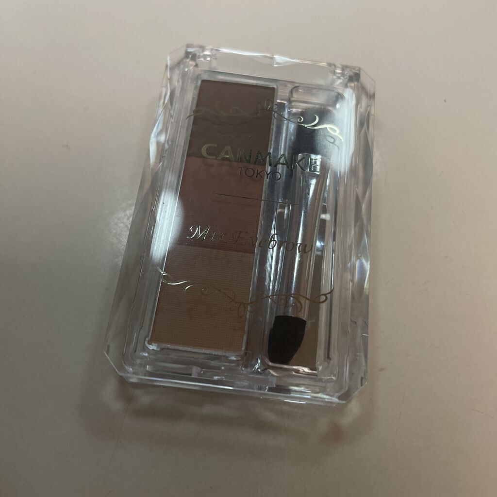 ミックスアイブロウ 06 ハニーブラウン/キャンメイク/パウダーアイブロウを使ったクチコミ（1枚目）