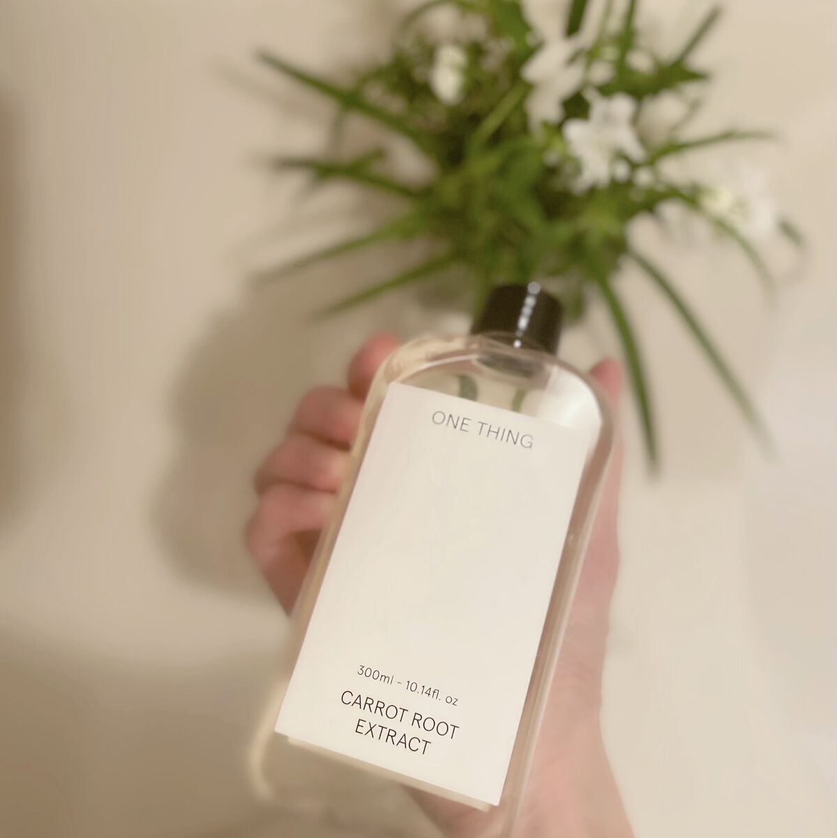 ニンジンエキス化粧水 300ml/ONE THING/化粧水を使ったクチコミ（1枚目）