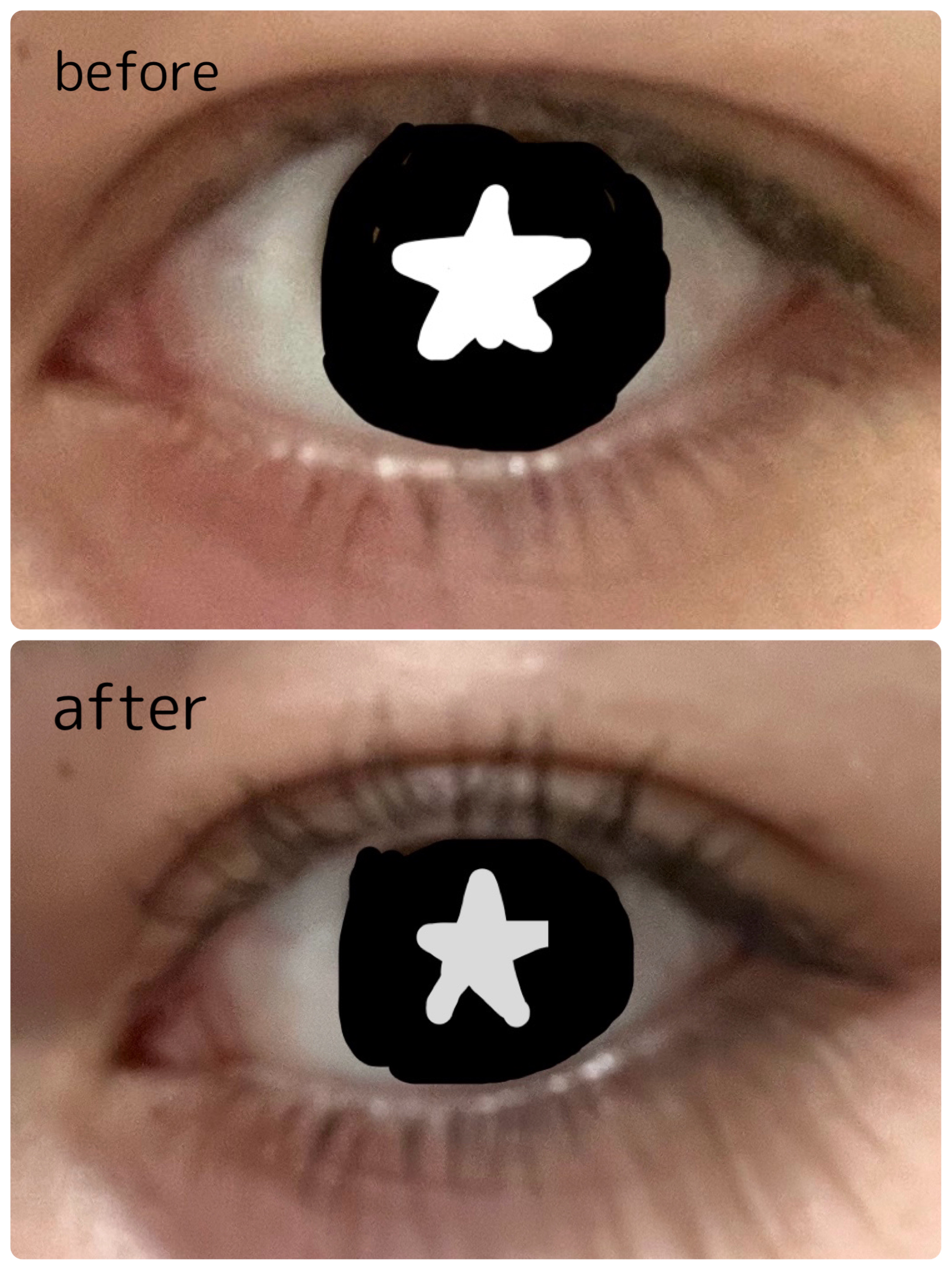 「塗るつけまつげ」自まつげ際立てタイプ/デジャヴュ/マスカラを使ったクチコミ（2枚目）