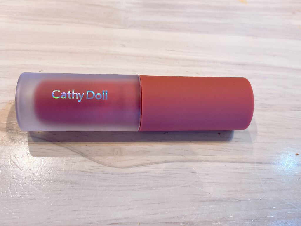 リップアンドチーク ヌードマットティント/CathyDoll/リップティントを使ったクチコミ(1枚目)