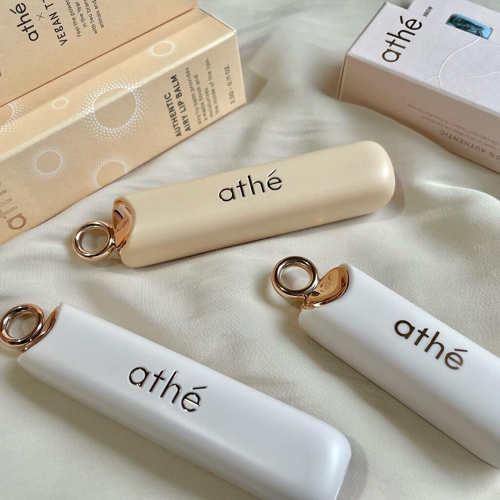 athe AUTHENTIC AIRY LIP BALM/athé/口紅を使ったクチコミ（1枚目）