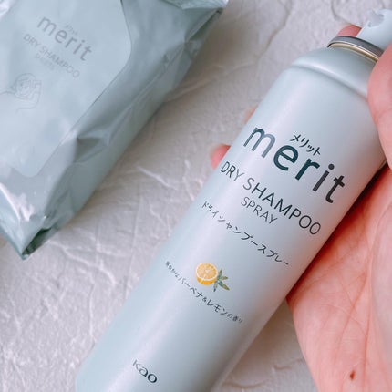 メリット ドライシャンプーシート すっきり爽快タイプ/メリット/ドライシャンプーを使ったクチコミ(5枚目)