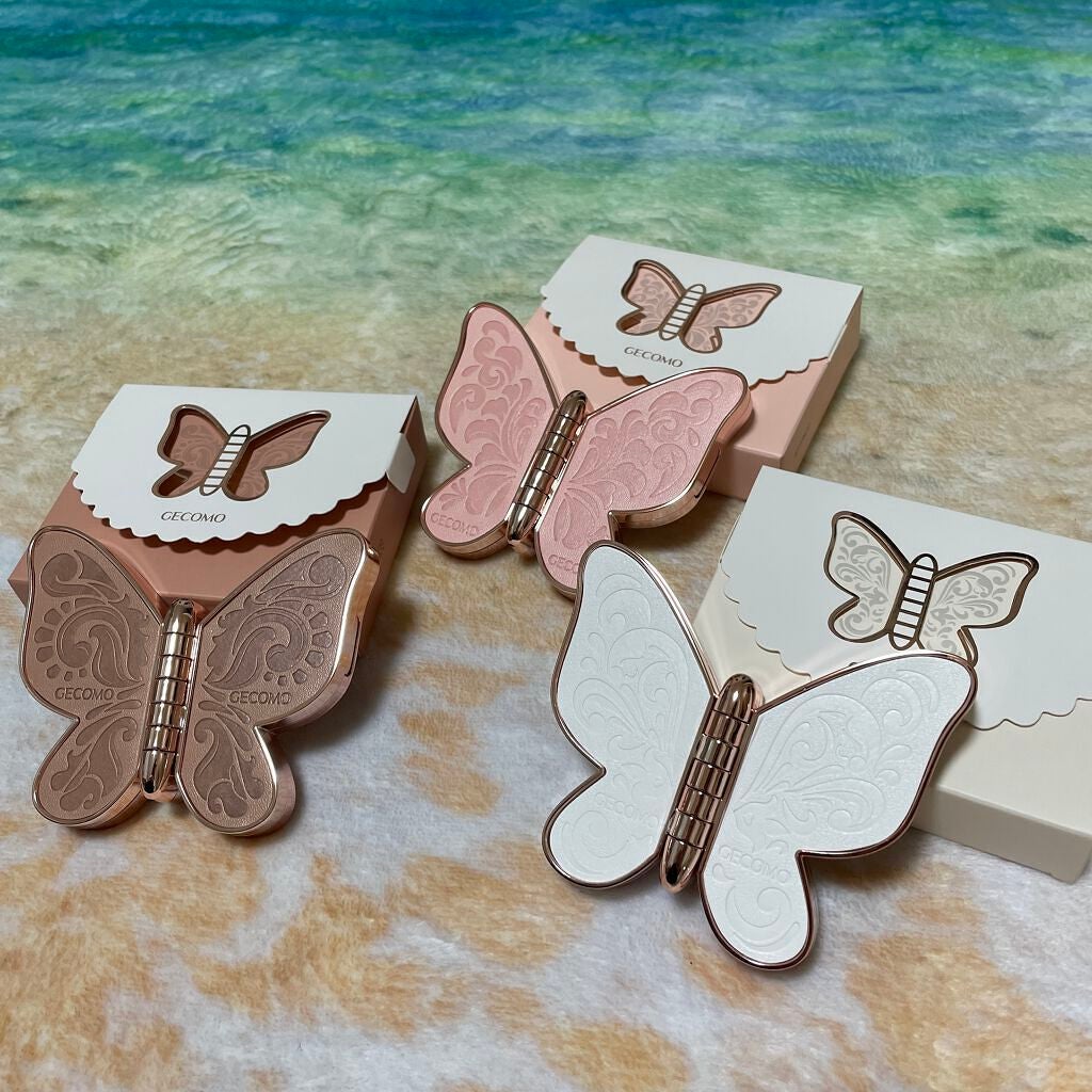 butterfly 6 colors Eye Shadow/gecomo/アイシャドウパレットを使ったクチコミ(1枚目)