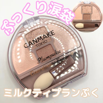 プランぷくコーデアイズ/キャンメイク/パウダーアイシャドウを使ったクチコミ(1枚目)