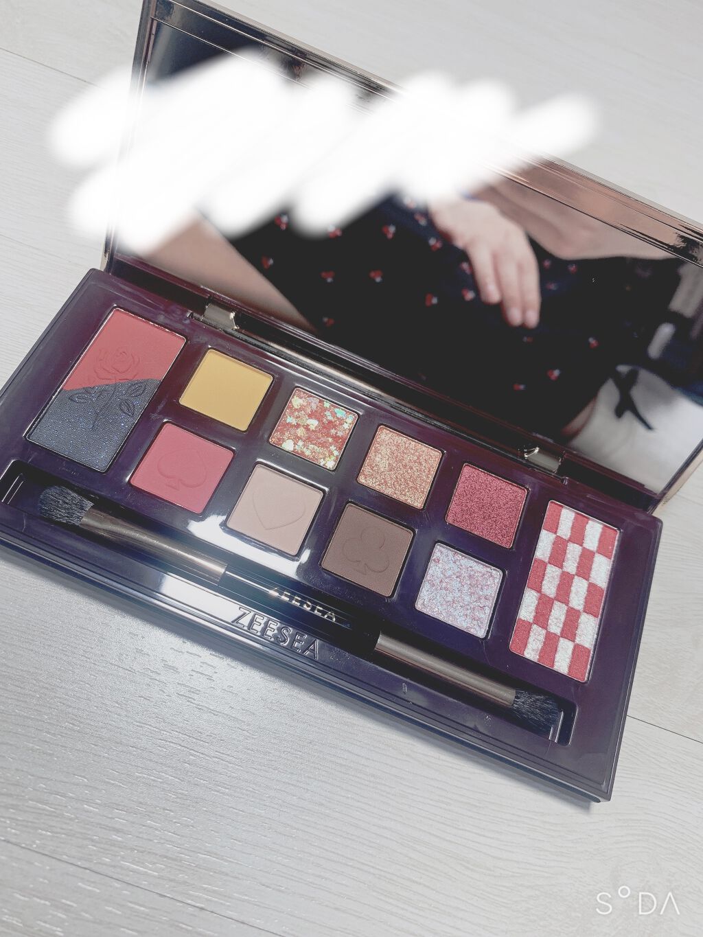 アリスドリームランドシリーズ 12色アイシャドウパレット（ZEESEA×大英博物館）/ZEESEA/アイシャドウパレットを使ったクチコミ（2枚目）