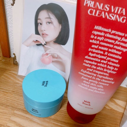 西洋すももビタクレンジングフォーム/Milk Touch/洗顔フォームを使ったクチコミ(2枚目)