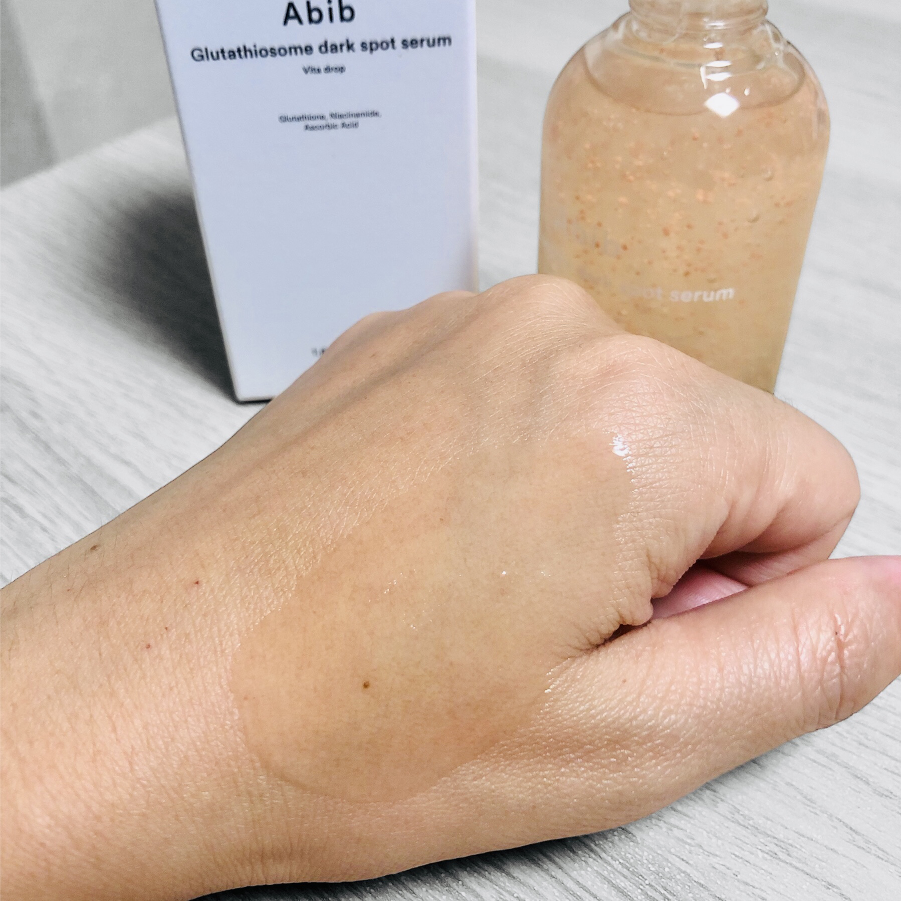 弱酸性pHシートマスク  グルタチオンソームフィット/Abib /シートマスク・パックを使ったクチコミ（2枚目）