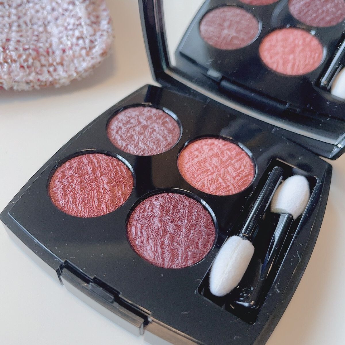 レ キャトル オンブル ツイード/CHANEL/アイシャドウパレットを使ったクチコミ（3枚目）