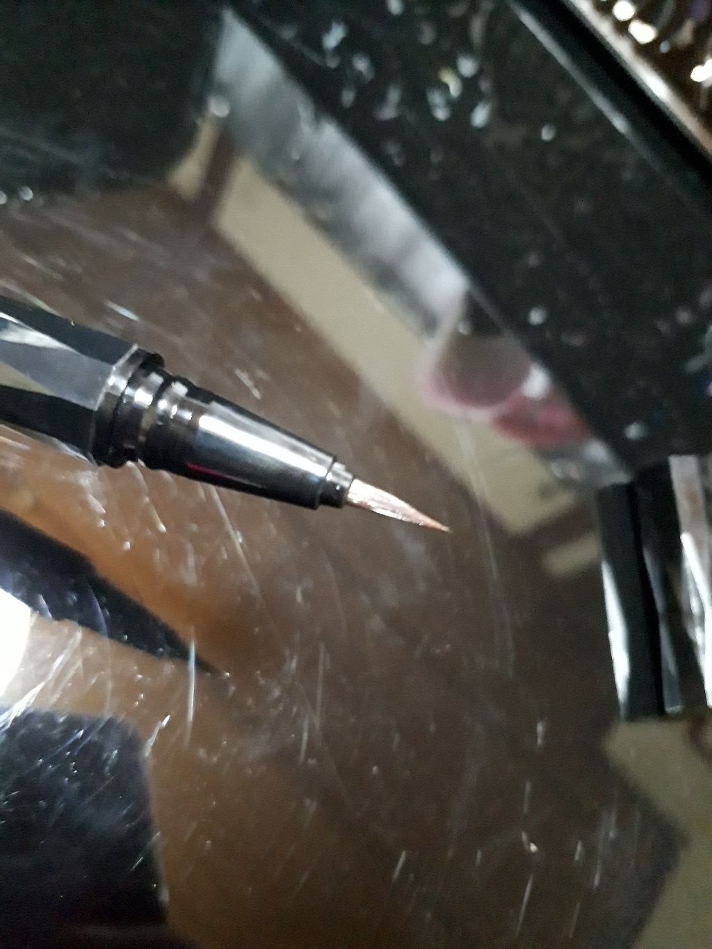 スーパーシャープライナーEX/KATE/リキッドアイライナーを使ったクチコミ(2枚目)