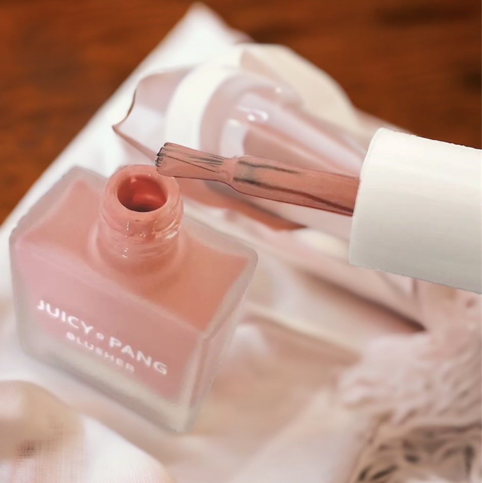 ジューシー パン ウォーター ブラッシャー PK01 STRAWBERRY/A’pieu/リキッドチークを使ったクチコミ（2枚目）