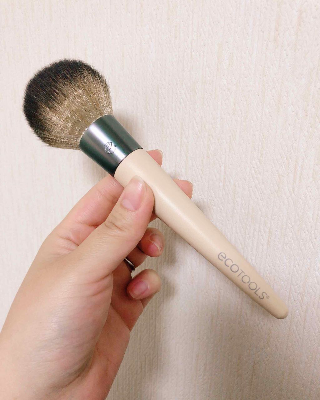 フルパウダーブラシ/EcoTools/メイクブラシを使ったクチコミ（1枚目）