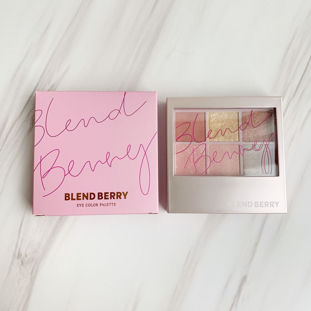 オーラクリエイション/BLEND BERRY/アイシャドウパレットを使ったクチコミ(1枚目)