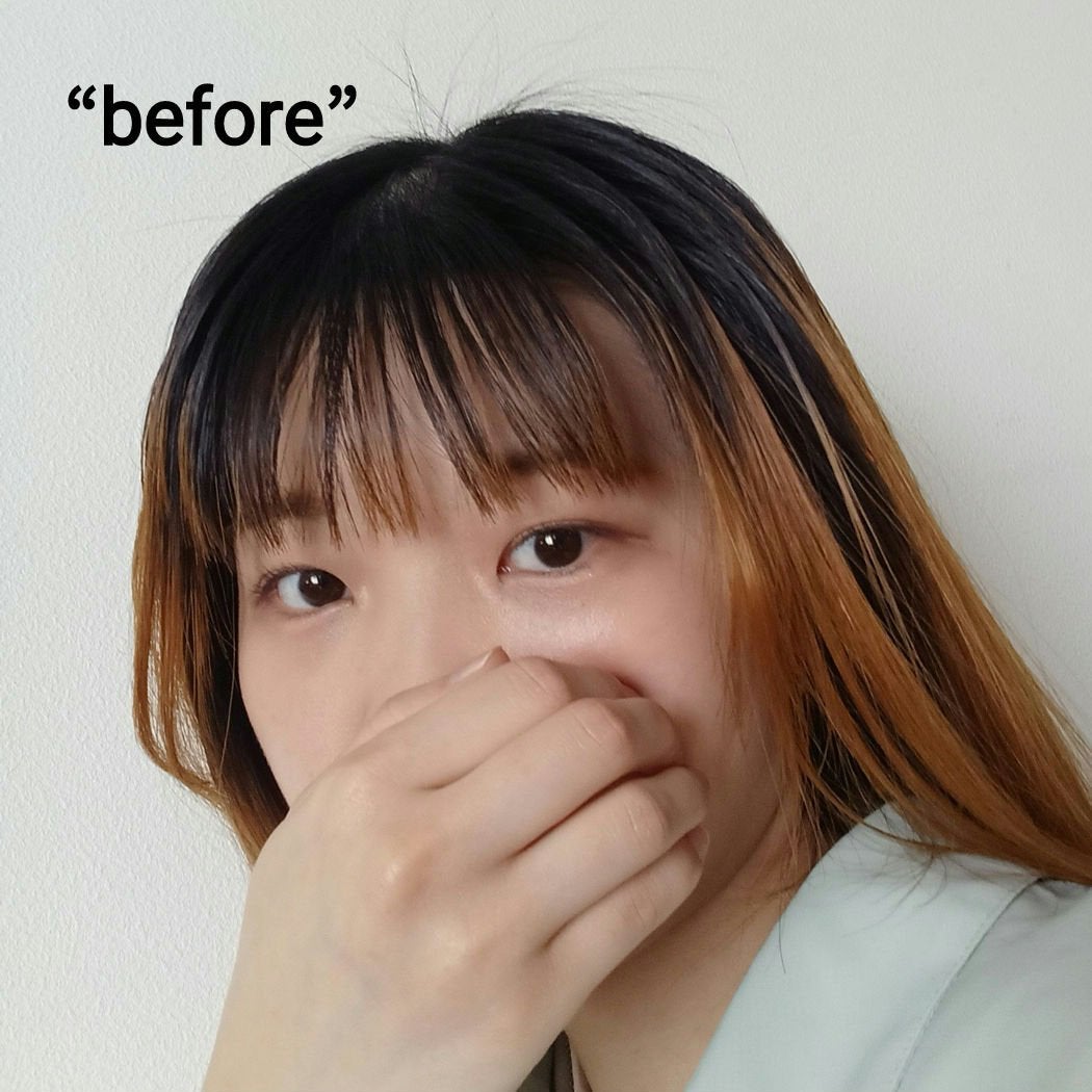 有難うございました on LIPS 「脱オレンジ髪ぷりんちゃんから…可愛い8トーンカラーのstraw..」(2枚目)