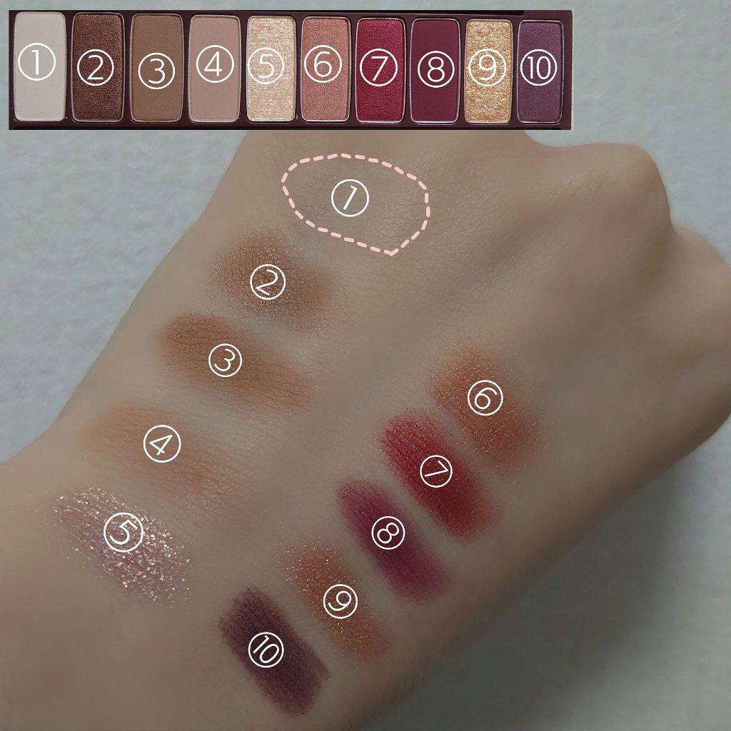 プレイカラー アイシャドウ/ETUDE/アイシャドウパレットを使ったクチコミ（3枚目）