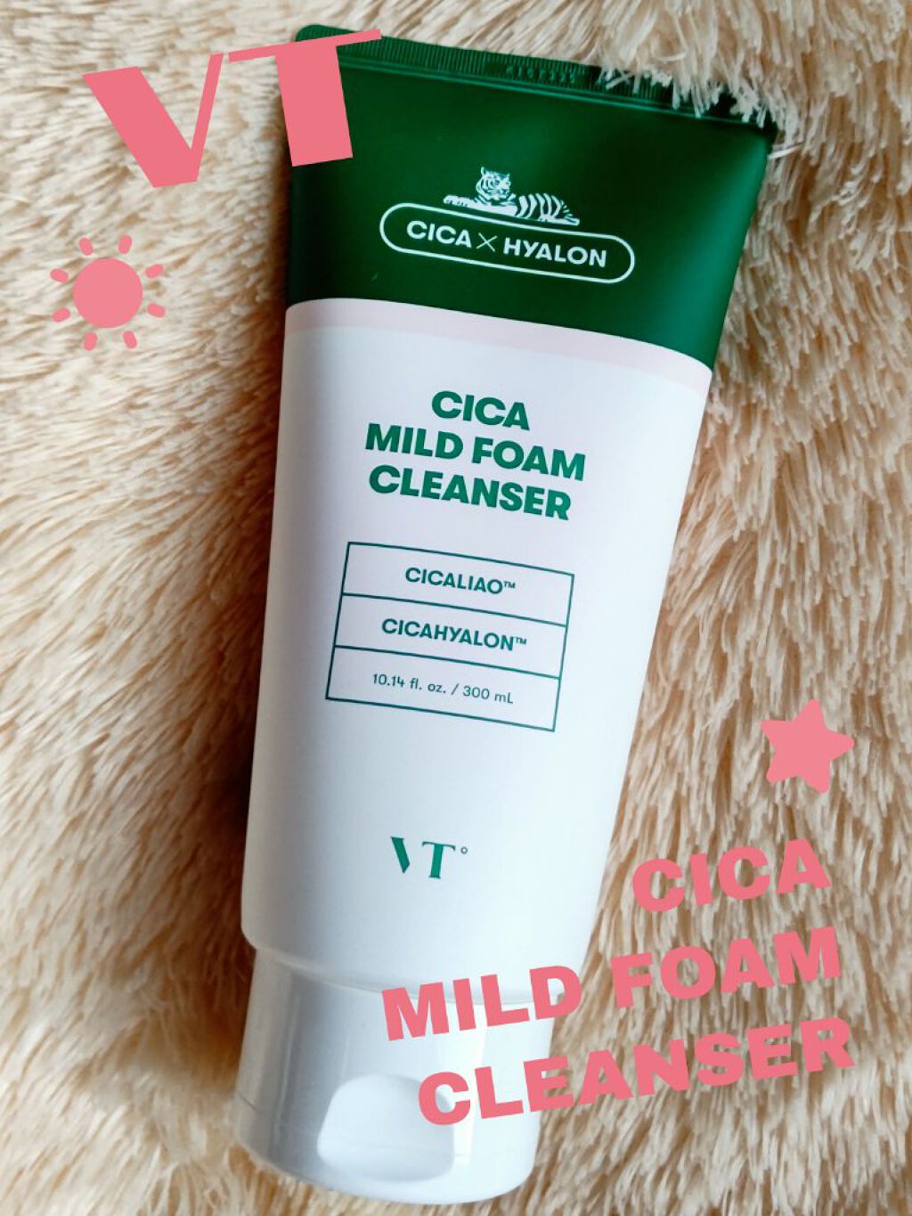 CICA マイルドフォームクレンザー/VT/洗顔フォームを使ったクチコミ（1枚目）