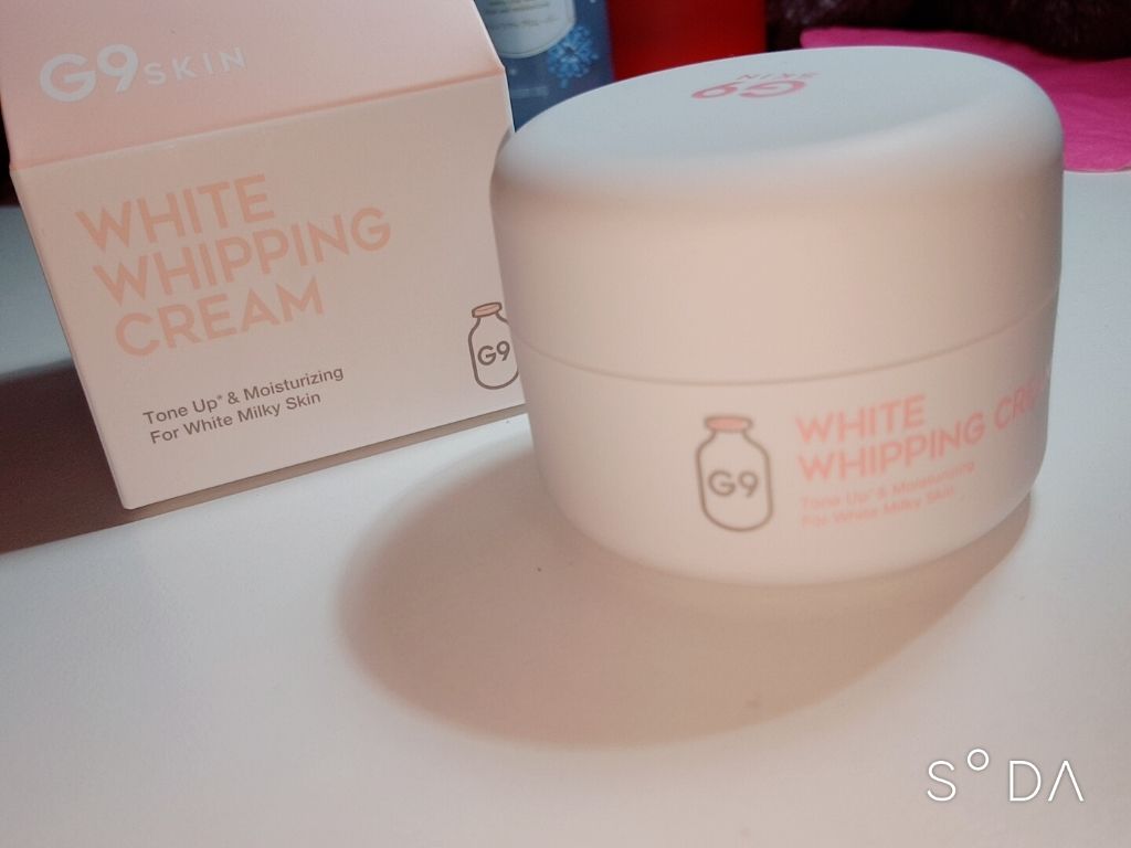WHITE WHIPPING CREAM(ウユクリーム)/G9SKIN/化粧下地を使ったクチコミ（1枚目）