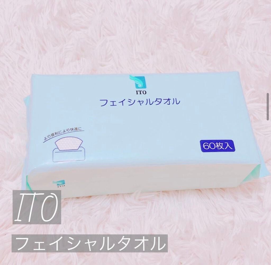 ITOフェイシャルタオル/ITO/クレンジングタオルを使ったクチコミ(1枚目)