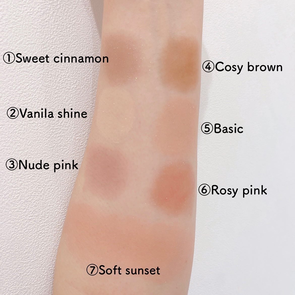 女神降臨 エディション グリッター リップティント アイシャドウセット/all my things/メイクアップキットを使ったクチコミ(3枚目)