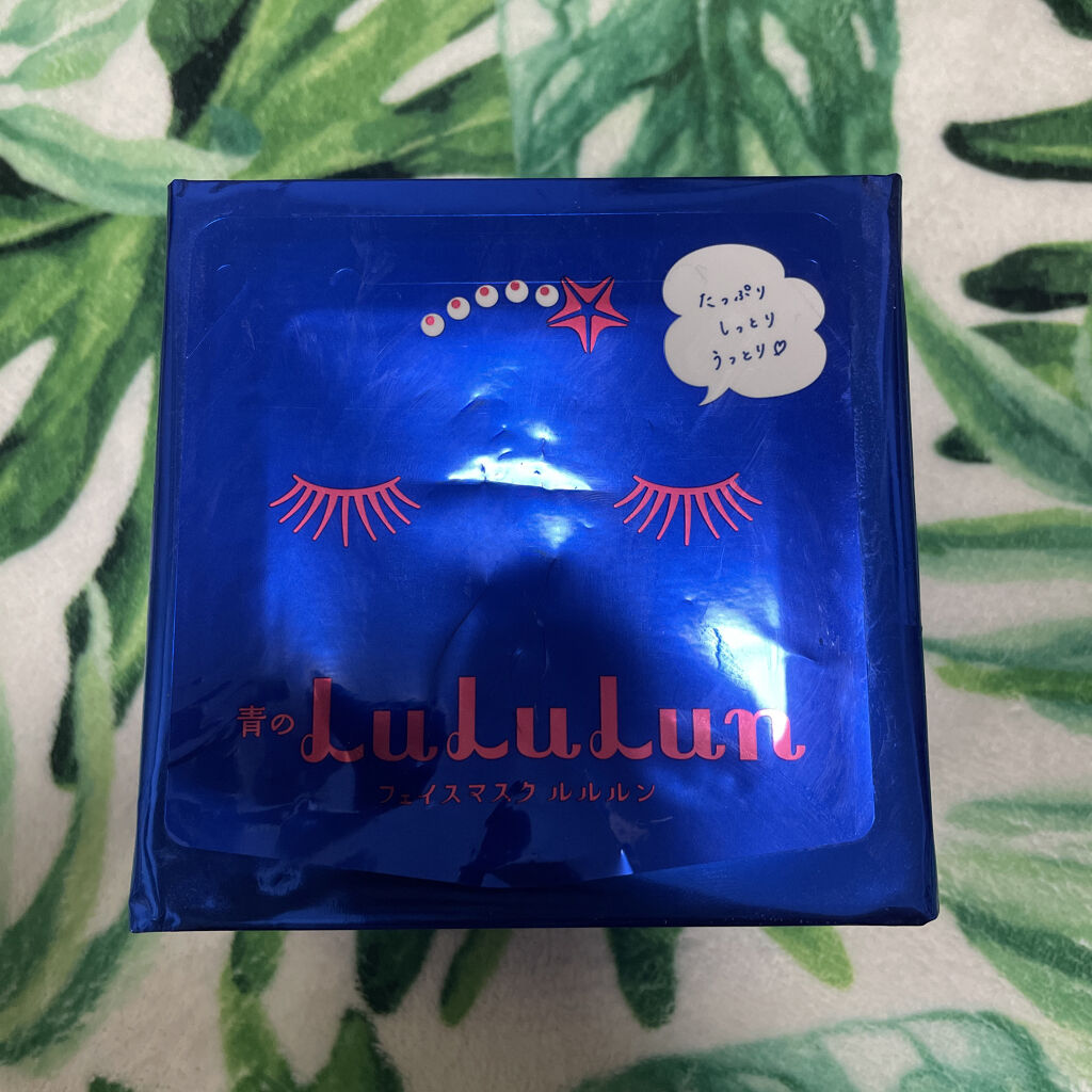 ルルルンピュア 青 （モイスト）/ルルルン/シートマスク・パックを使ったクチコミ（1枚目）