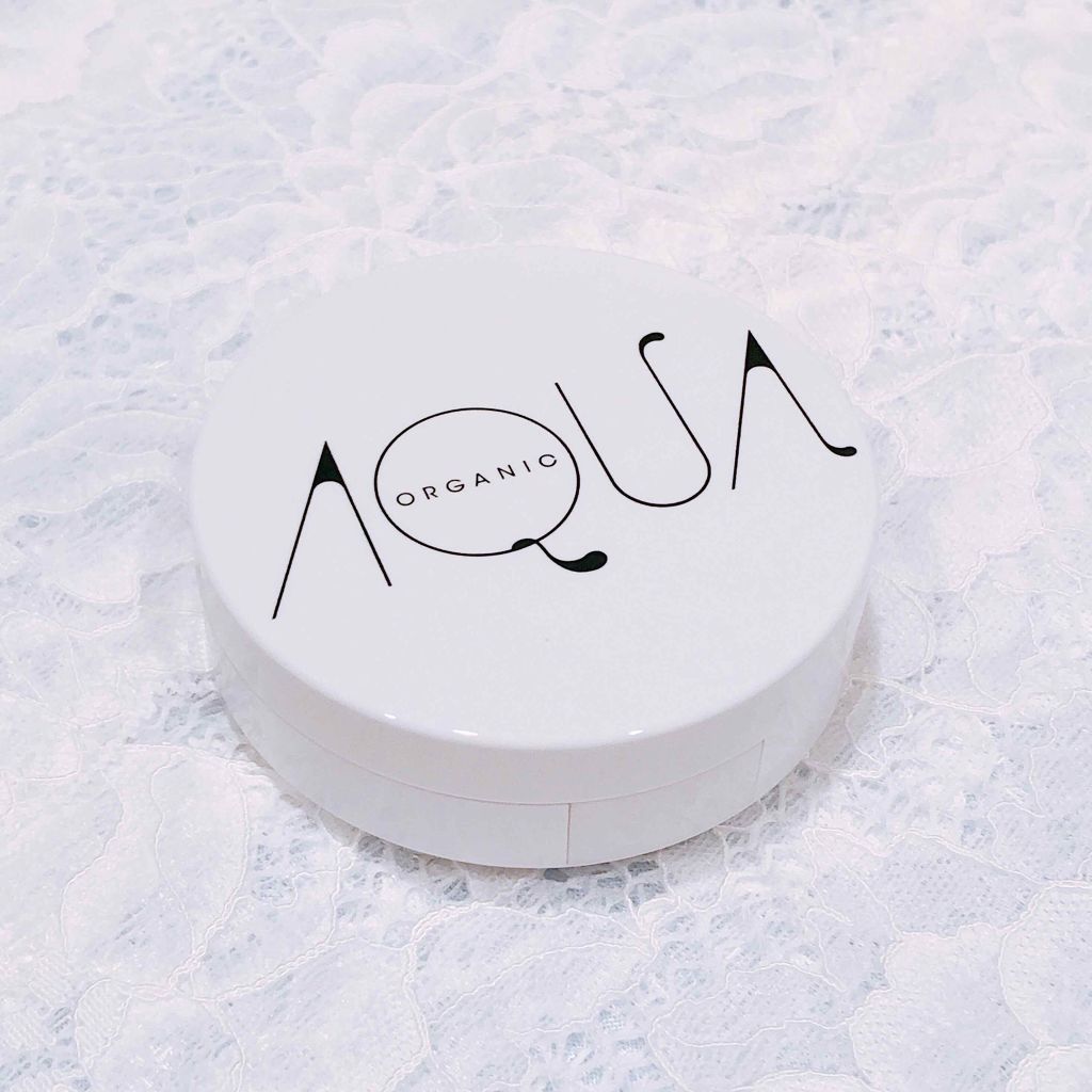 オーガニッククッションコンパクト/アクア・アクア/クッションファンデーションを使ったクチコミ(1枚目)