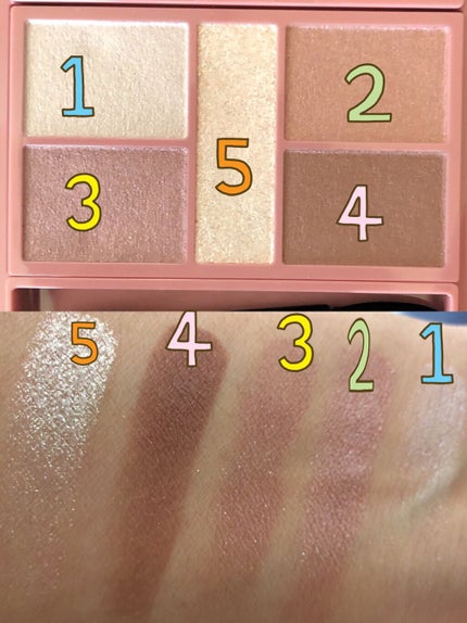 パーフェクトスタイリストアイズ/キャンメイク/アイシャドウパレットを使ったクチコミ(4枚目)