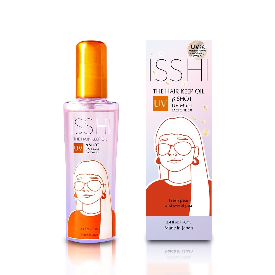 ザ ヘアキープオイル βショット UVモイスト ラクトン5.0 ISSHI