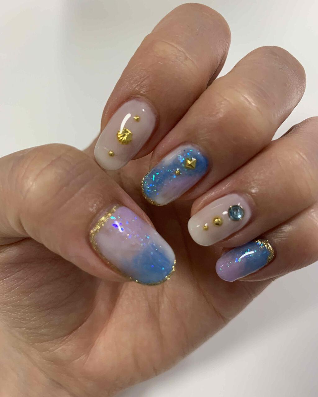 スーパーカラーEX/プリジェル/ジェルネイルを使ったクチコミ（2枚目）