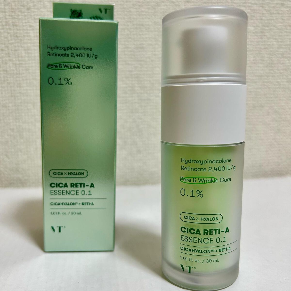 シカレチA エッセンス0.1/VT/美容液を使ったクチコミ（1枚目）