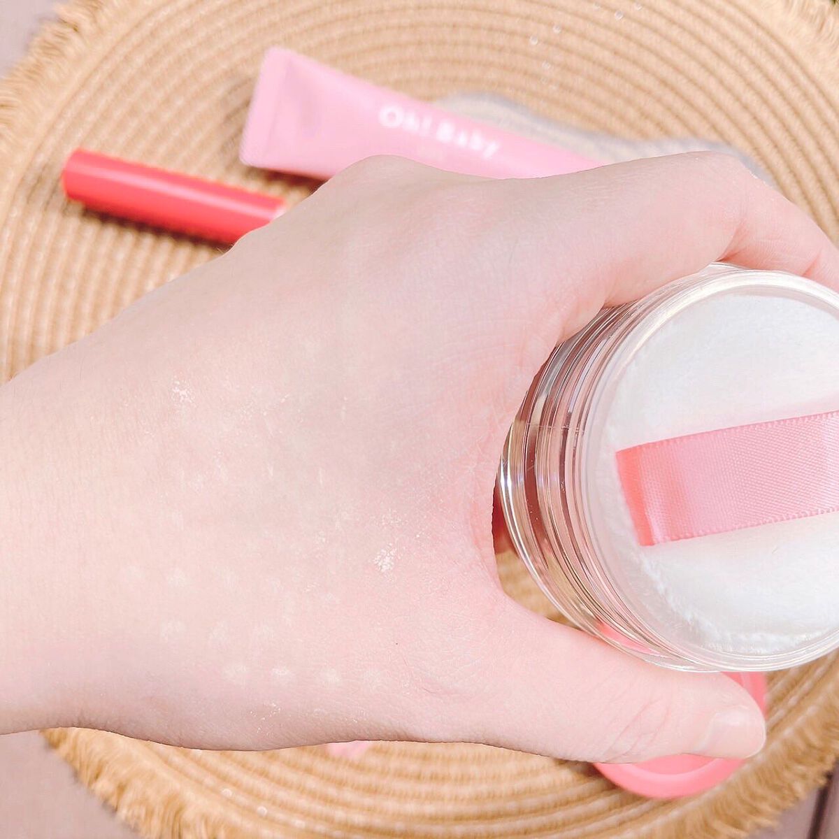 Oh！Baby スクラブリップバーム OG (オランジェット)/ハウス オブ ローゼ/リップスクラブを使ったクチコミ（3枚目）