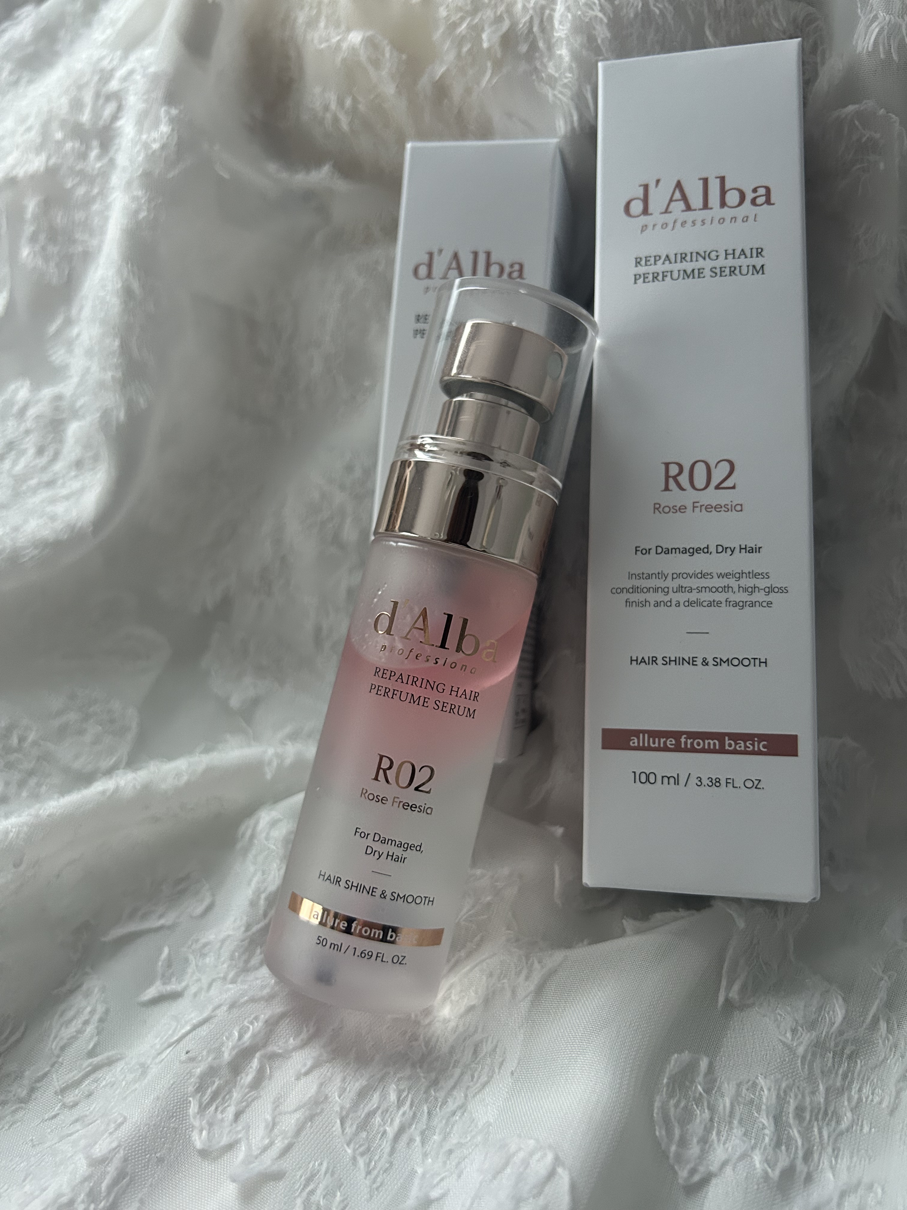 プロフェッショナルリペアリングヘアパヒュームセラム/ダルバ/ヘアミストを使ったクチコミ（1枚目）