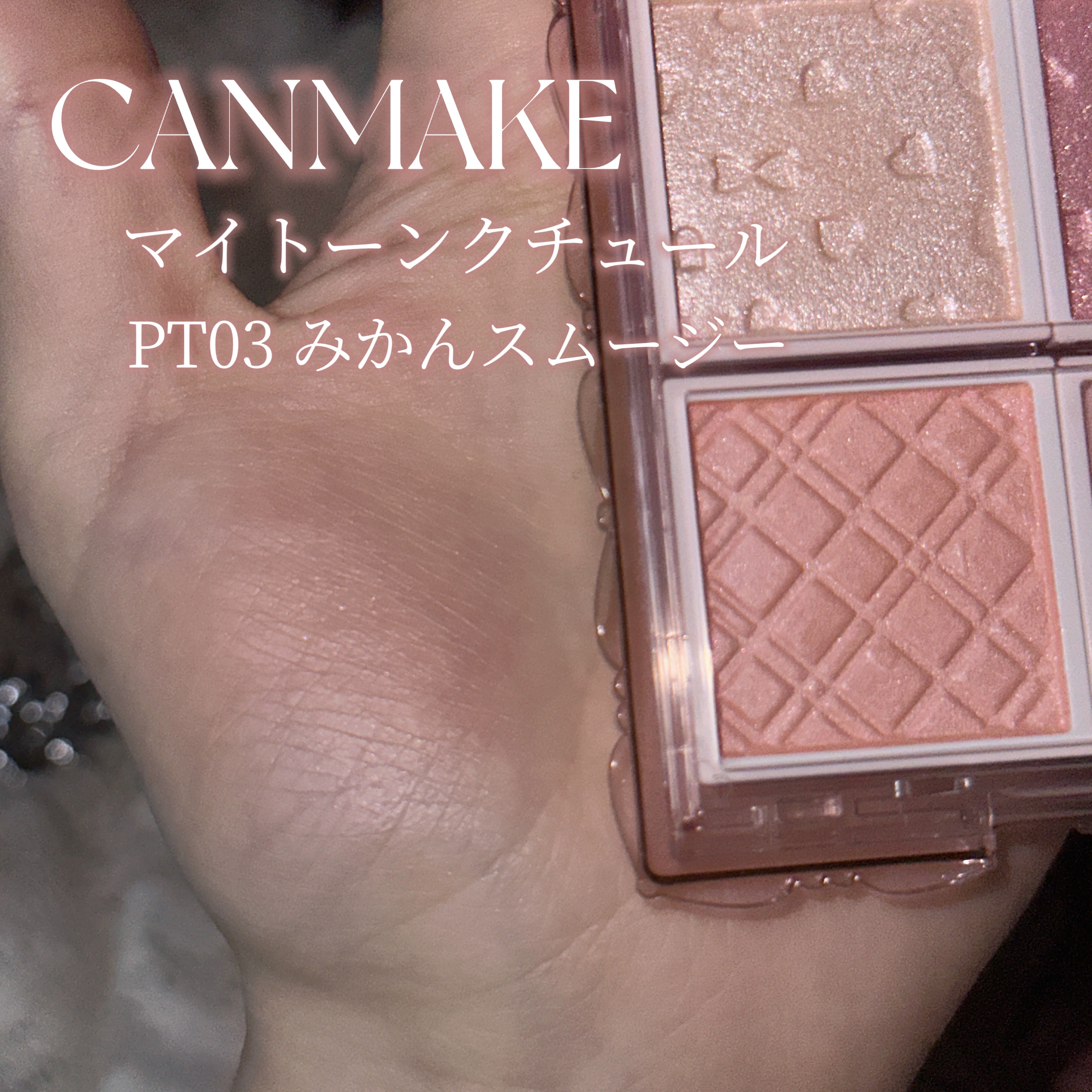 マイトーンクチュール PT03 みかんスムージー/キャンメイク/メイクアップキットを使ったクチコミ（2枚目）