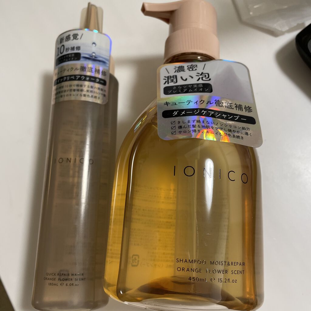 プレミアムイオン ダメージケアシャンプー (モイスト＆リペア) /IONICO/市販シャンプーを使ったクチコミ（1枚目）