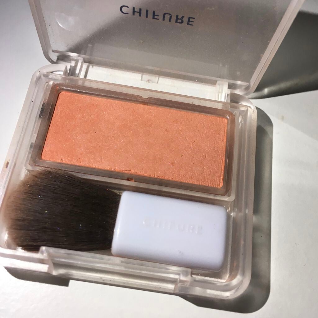 パウダー チーク/ちふれ/パウダーチークを使ったクチコミ(1枚目)