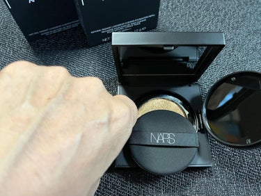 ナチュラルラディアント ロングウェア クッションファンデーション/NARS/クッションファンデーションを使ったクチコミ（3枚目）