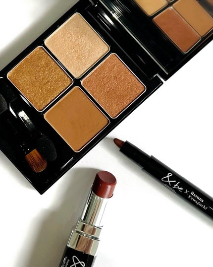 &be パレットアイシャドウ/&be/アイシャドウパレットを使ったクチコミ(4枚目)