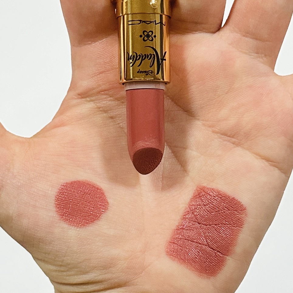 リップスティック プリンセス インコグニート  (ロージーニュートラル)/M・A・C/口紅を使ったクチコミ（2枚目）