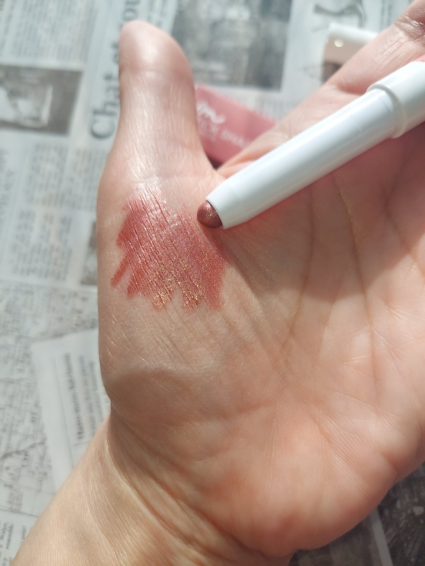 アイムスティックシャドウシマー/i’m meme/スティックアイシャドウを使ったクチコミ(5枚目)