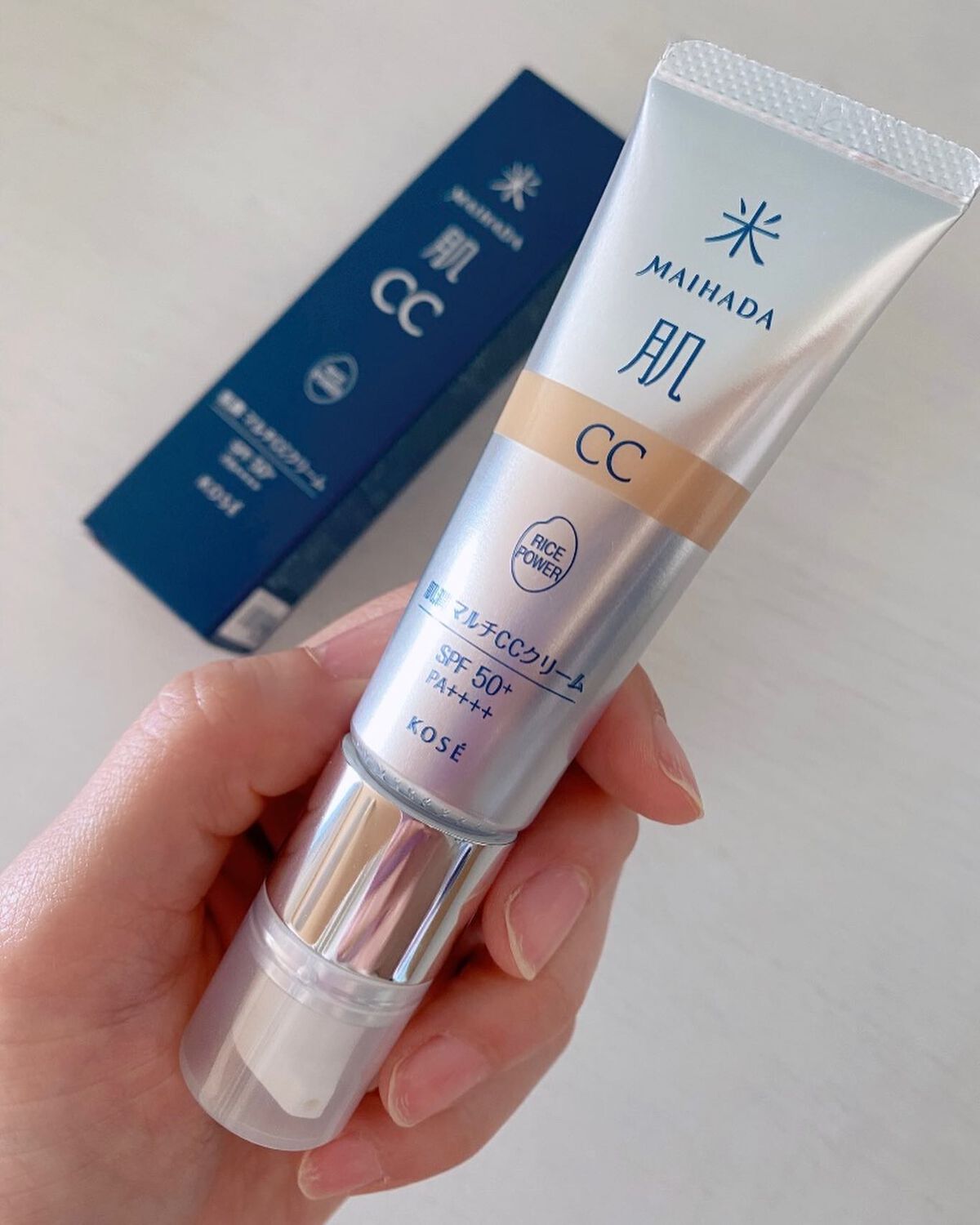 肌潤 マルチCCクリーム/米肌/CCクリームを使ったクチコミ(1枚目)