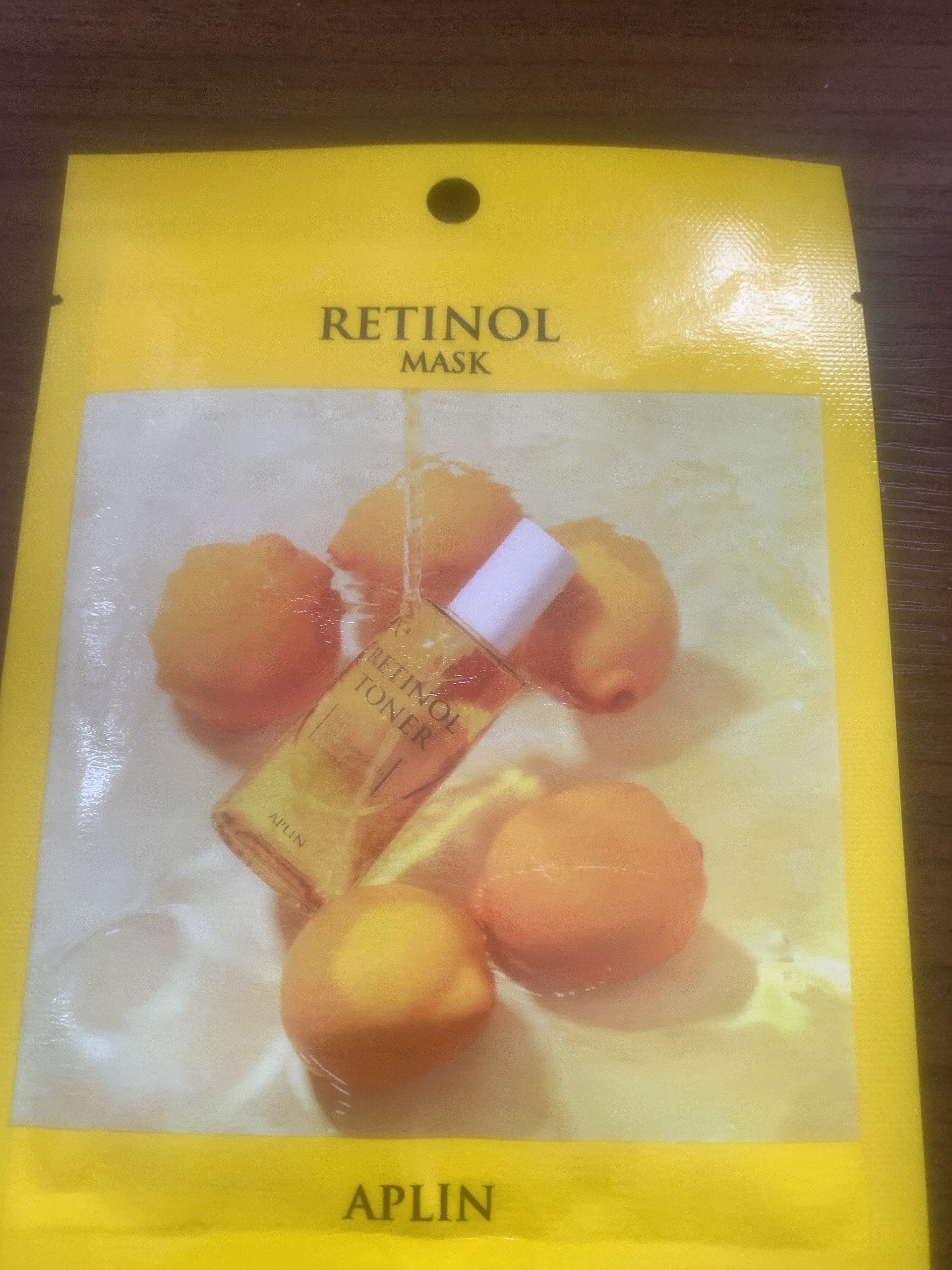 レチノールマスクパック 1枚/APLIN/シートマスク・パックを使ったクチコミ（1枚目）