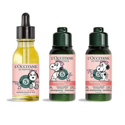 L'OCCITANE SNOOPY ファイブハーブス リペアリング トライアルプラス